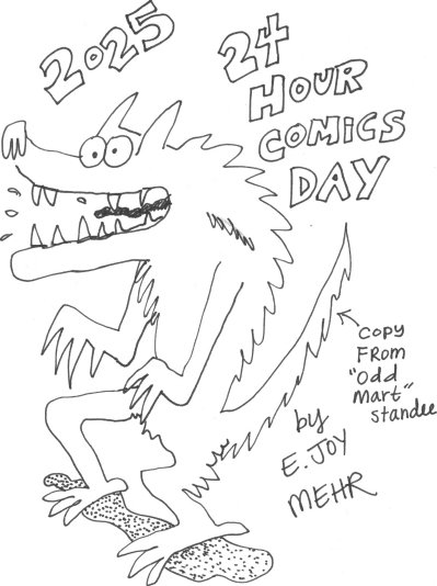 24 Hour Comic 2025 cover